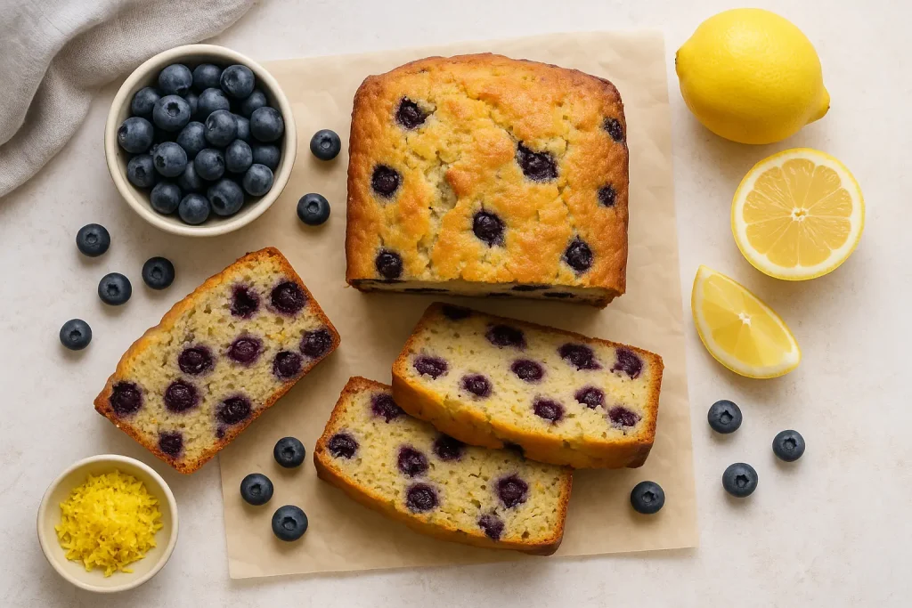 Blueberry Lemon Bread Recipe