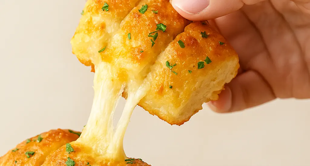 Cheesy Pull-Apart Garlic Bread