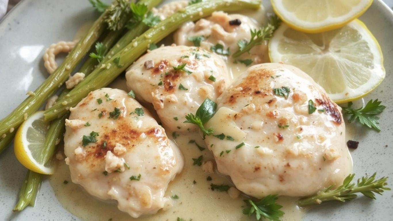 Creamy Lemon Chicken Piccata