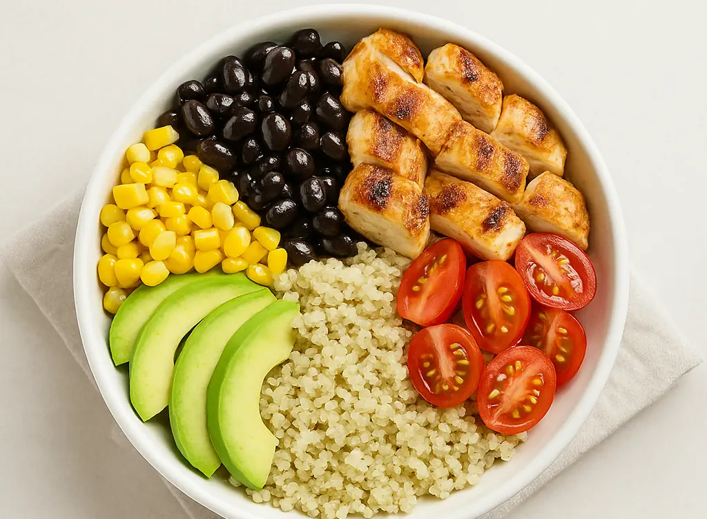 High Protein Burrito Bowls