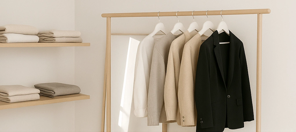 Minimalist Dressing Room Makeover on a Budget