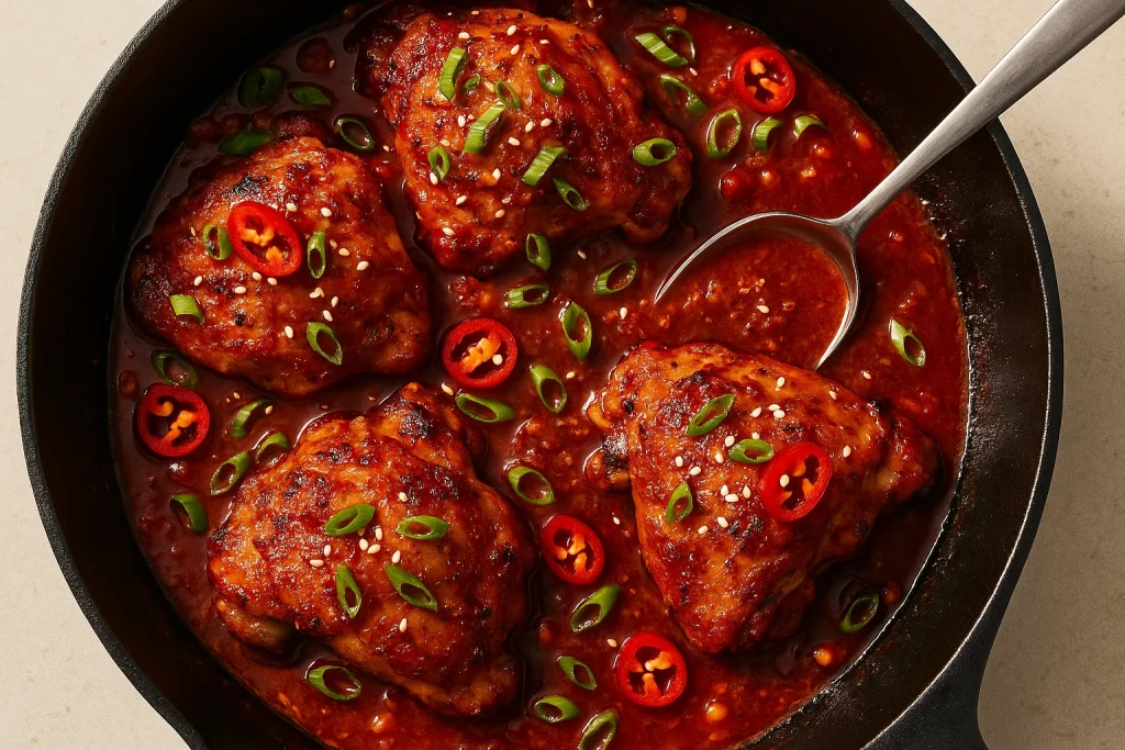 One-Pan Gochujang Chicken That’s Bold and Spicy