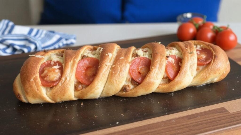 Pepperoni Pizza Braid – The Perfect Twist for Friday Pizza Night