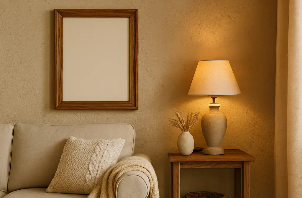 Rustic Wood Frame Decor