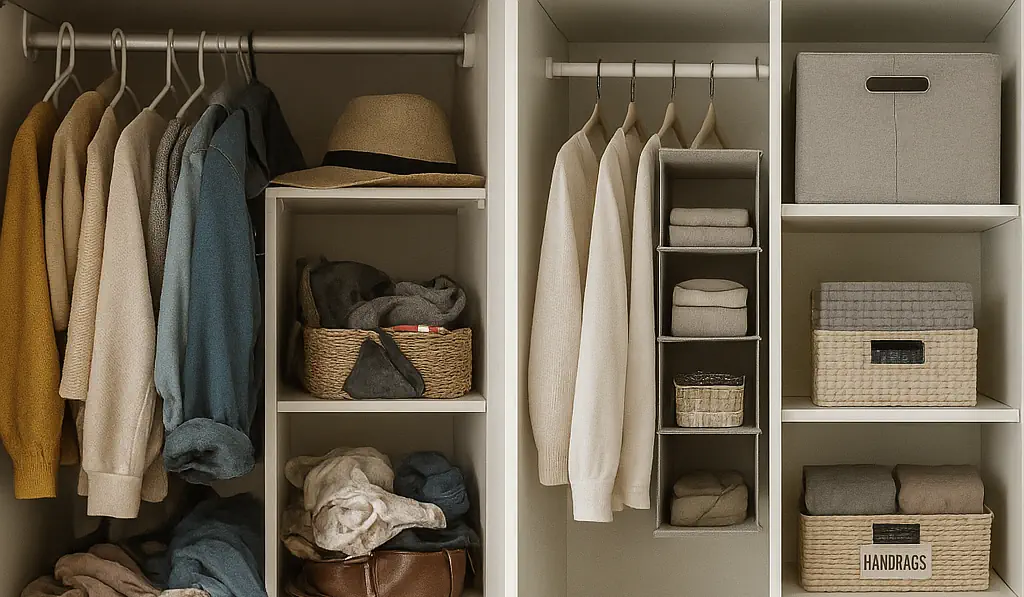 Small Closet Storage Hacks