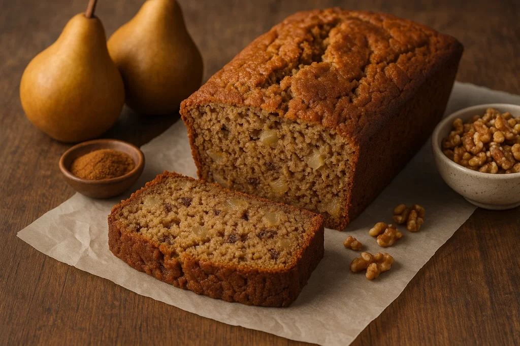 Spiced Pear Bread Recipe