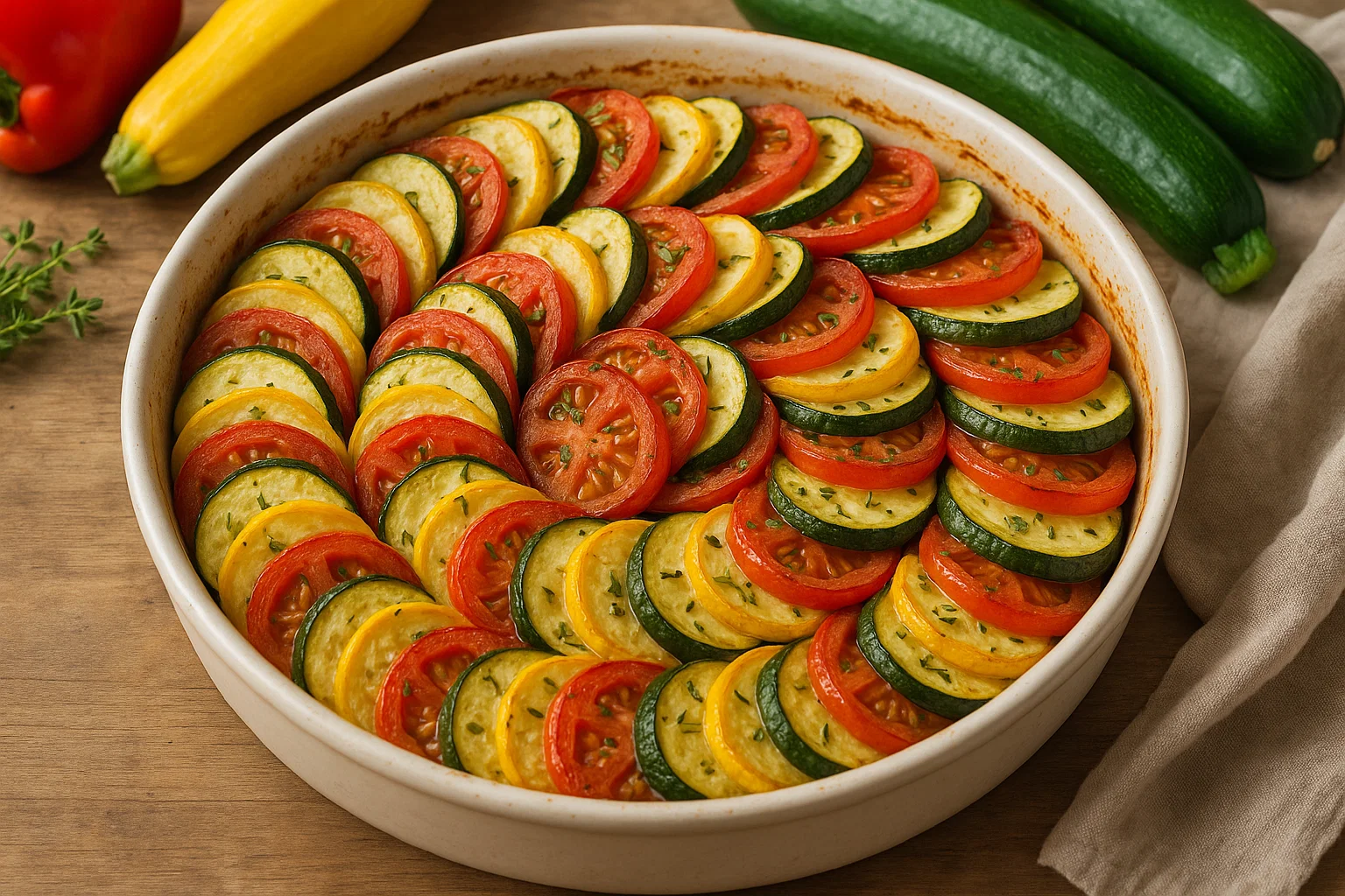 Summer Vegetable Tian