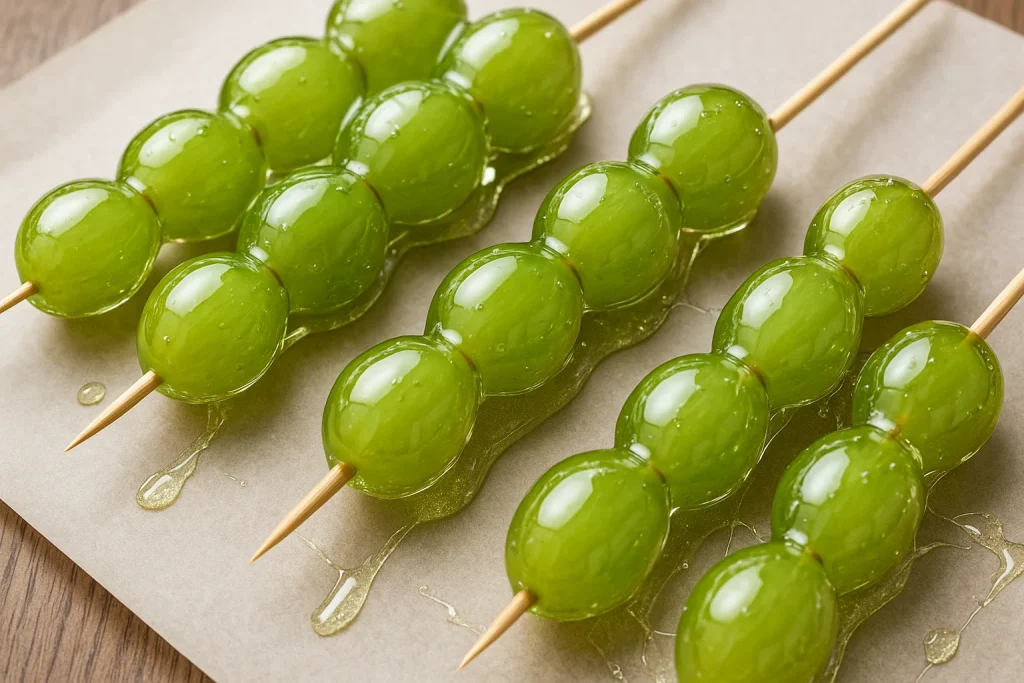 TikTok Tanghulu Grapes with Glassy Sugar Crunch