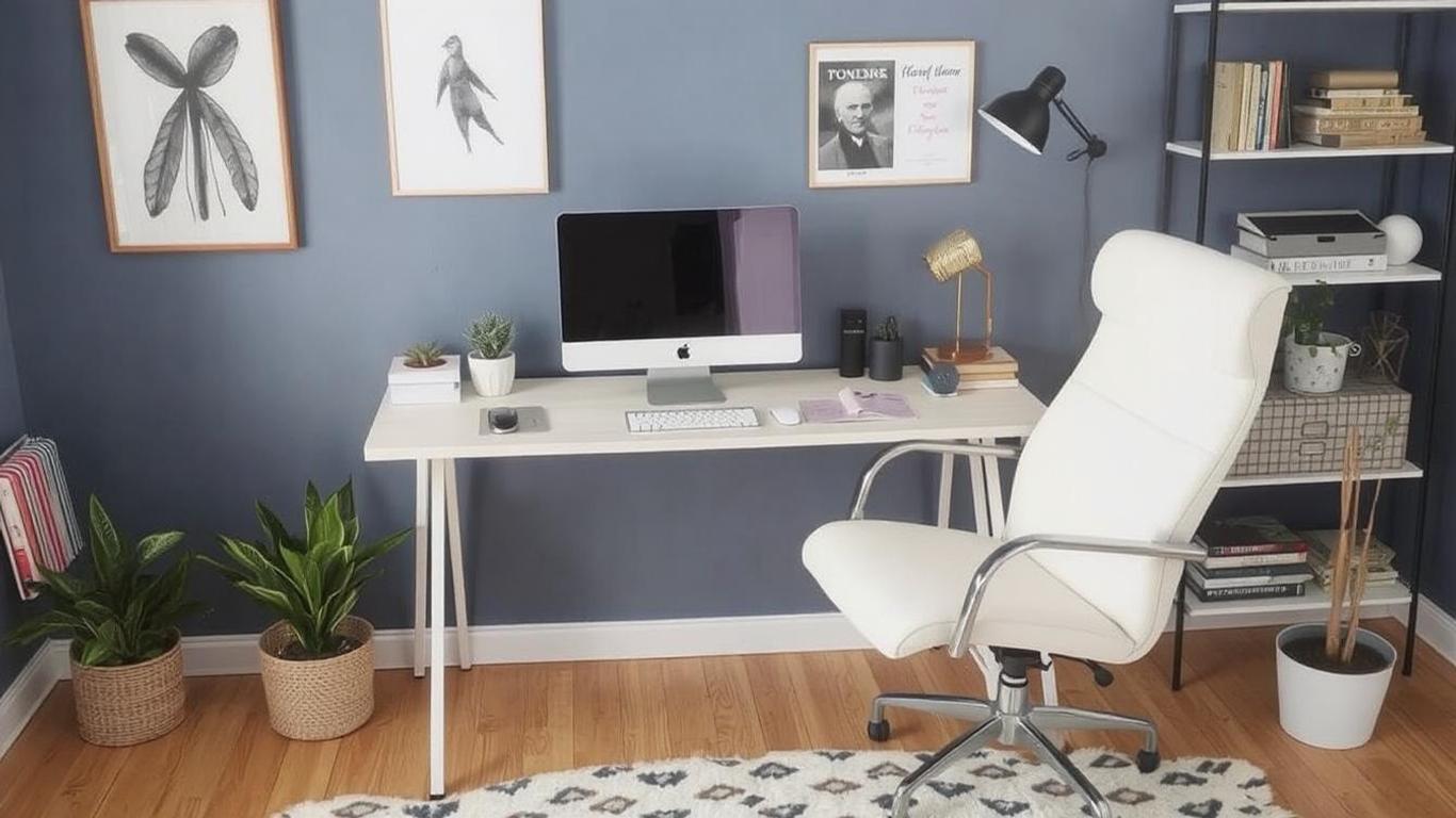 budget home office setup