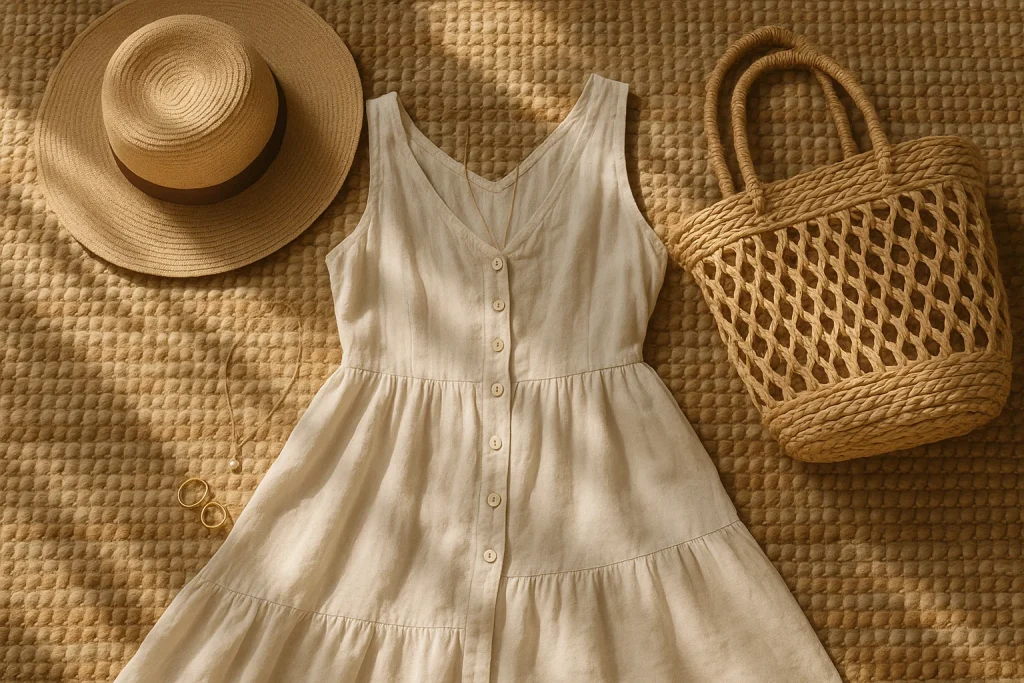 Chic Summer Outfit (No Shoes Needed)