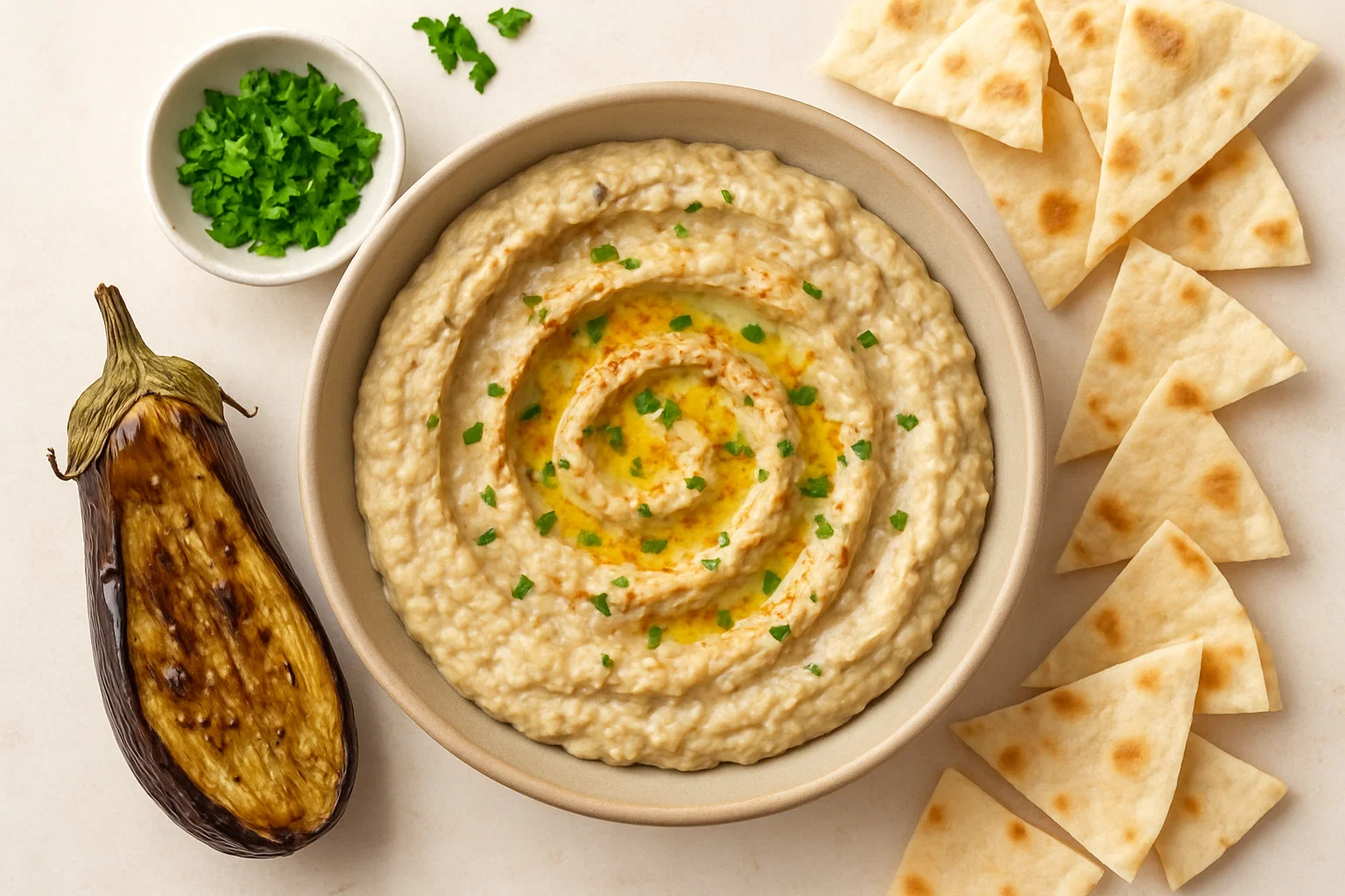 creamy-baba-ganoush-with-roasted-eggplant