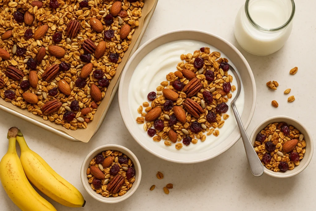 Easy Homemade Granola for a Healthy Breakfast