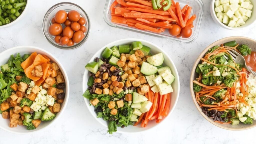 Easy Prep Veggie Bowls for a Healthy Weekend