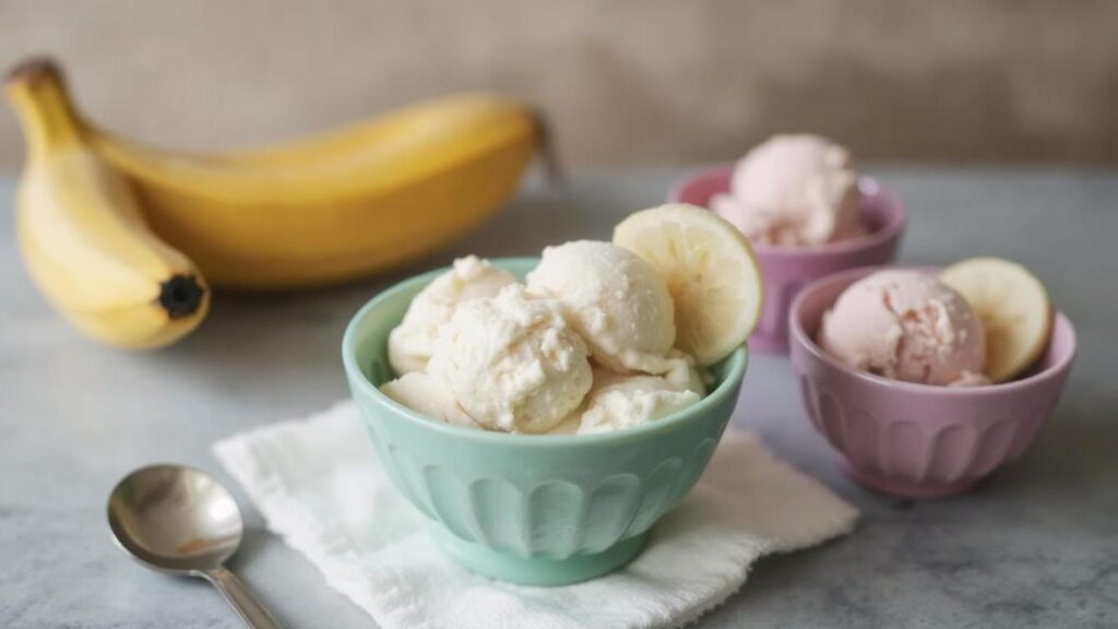 Grain-Free Banana Ice Cream – 5 Flavors