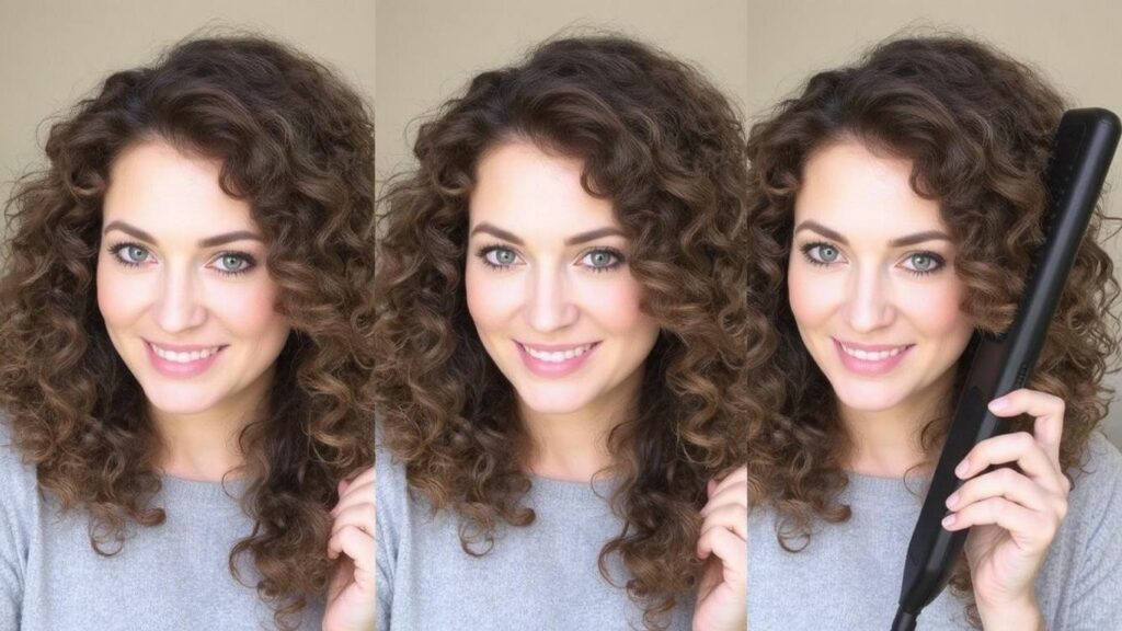 How to Get Soft Curls with a Flat Iron