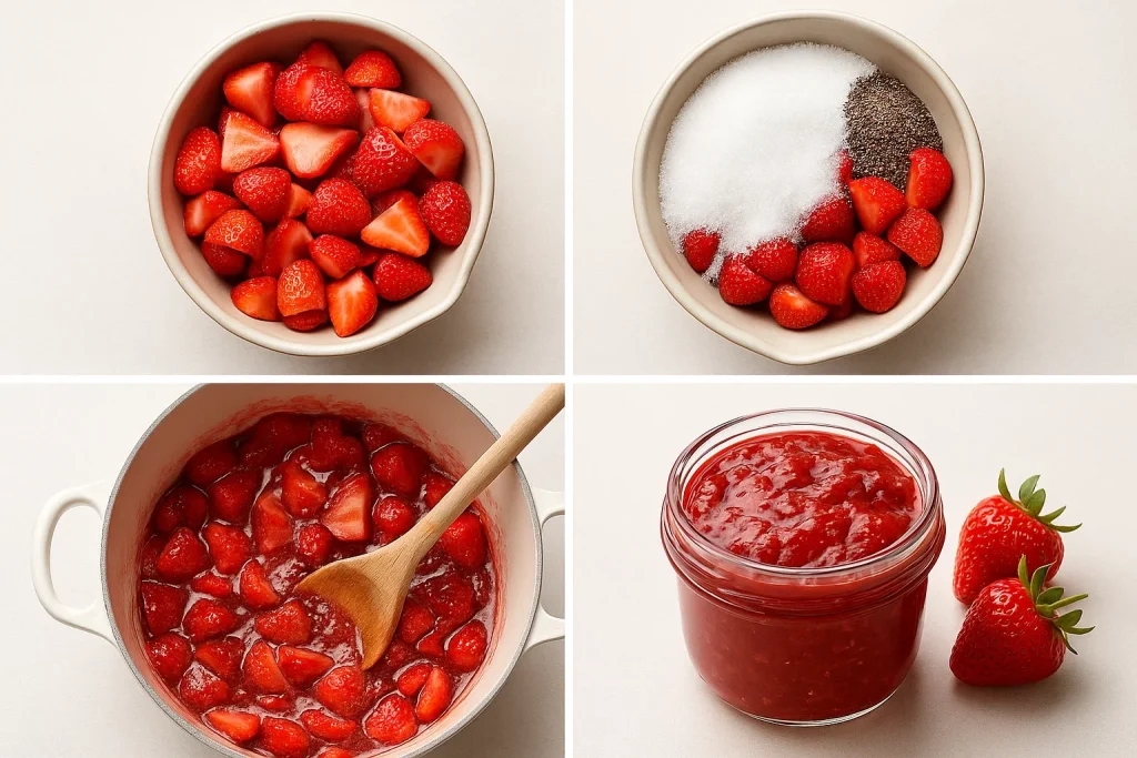 How to Make Vegan Strawberry Jam at Home