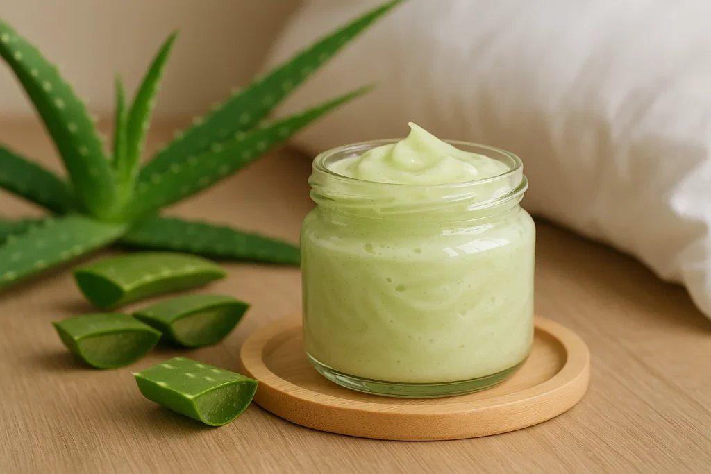 Overnight Aloe Vera Mask for Clearer Skin