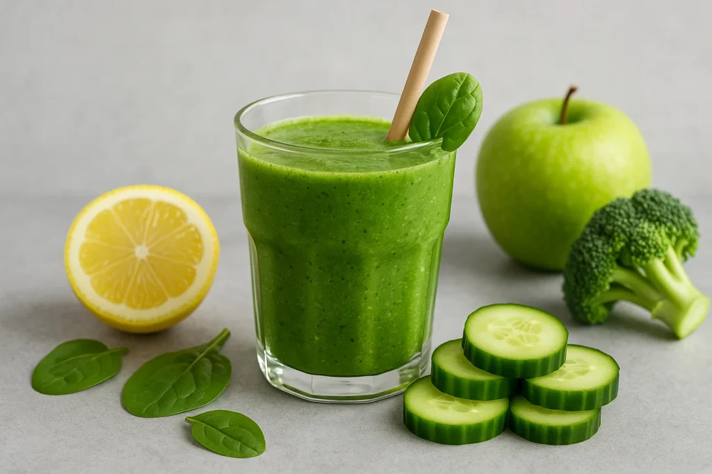 Refreshing Green Detox Smoothie for Beginners