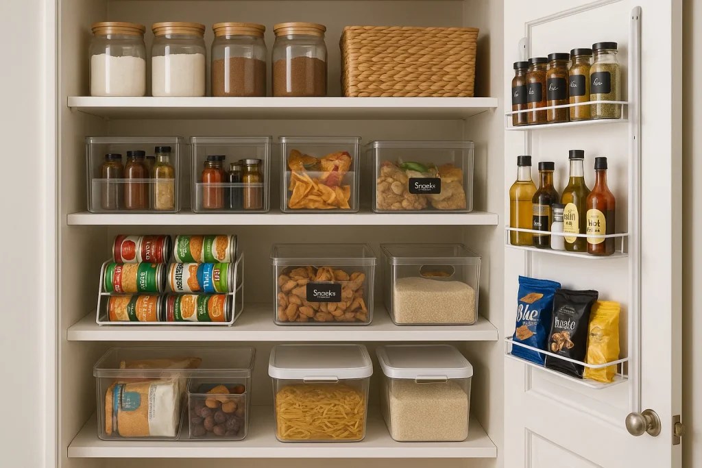 10 Smart Pantry Storage Hacks