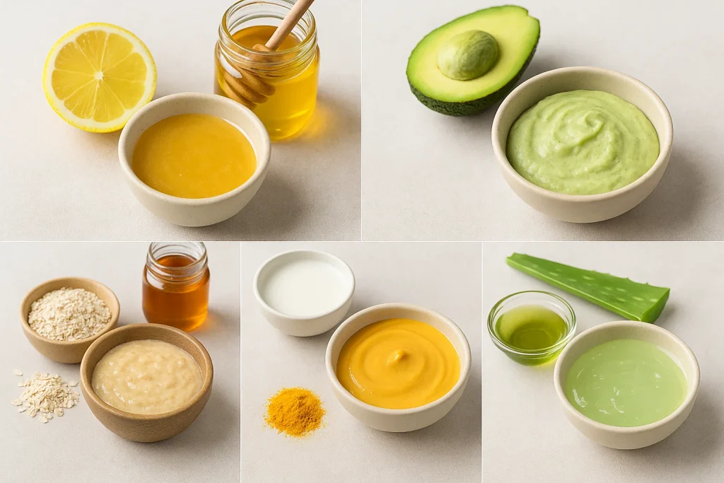 5 DIY Face Masks for Glowing Skin