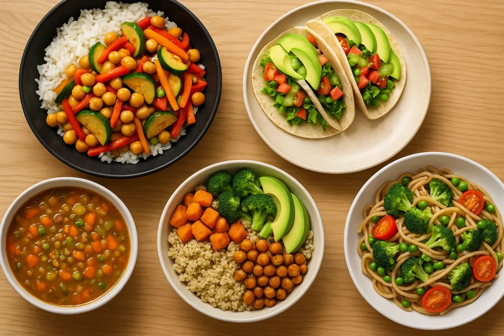 5 Easy Vegan Dinner Ideas
