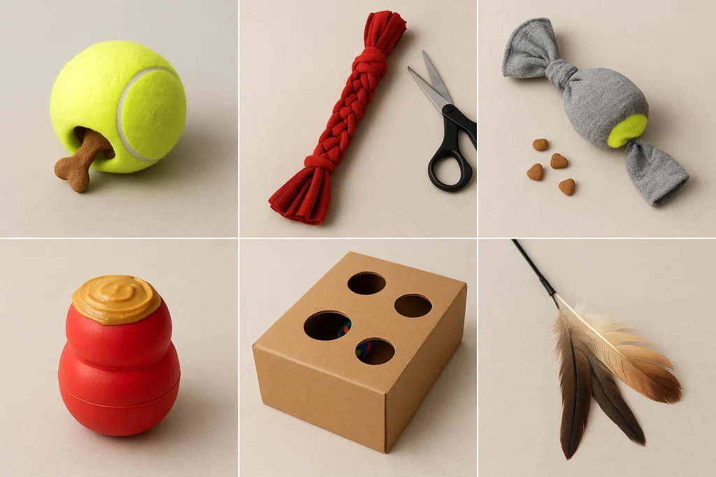 6 Easy DIY Pet Toys