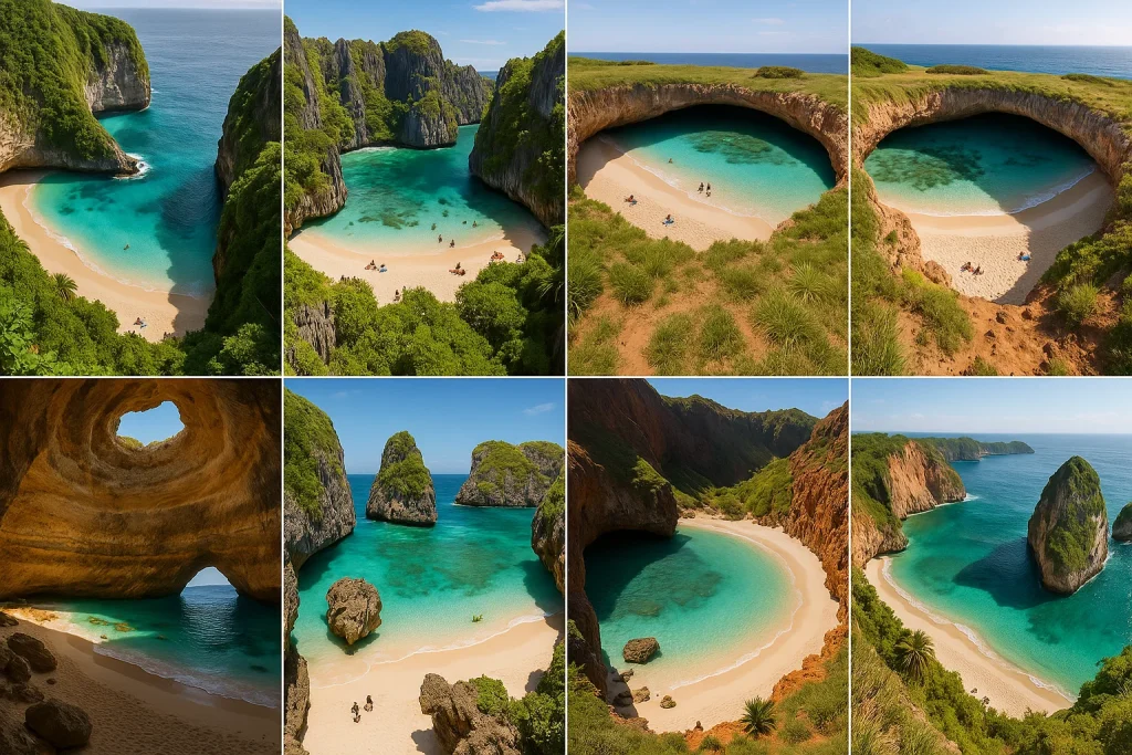 8 Hidden Beaches Around the World