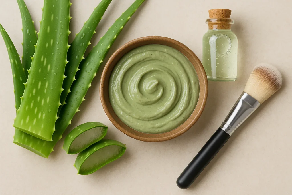 Aloe Vera Face Mask for Clear Skin
