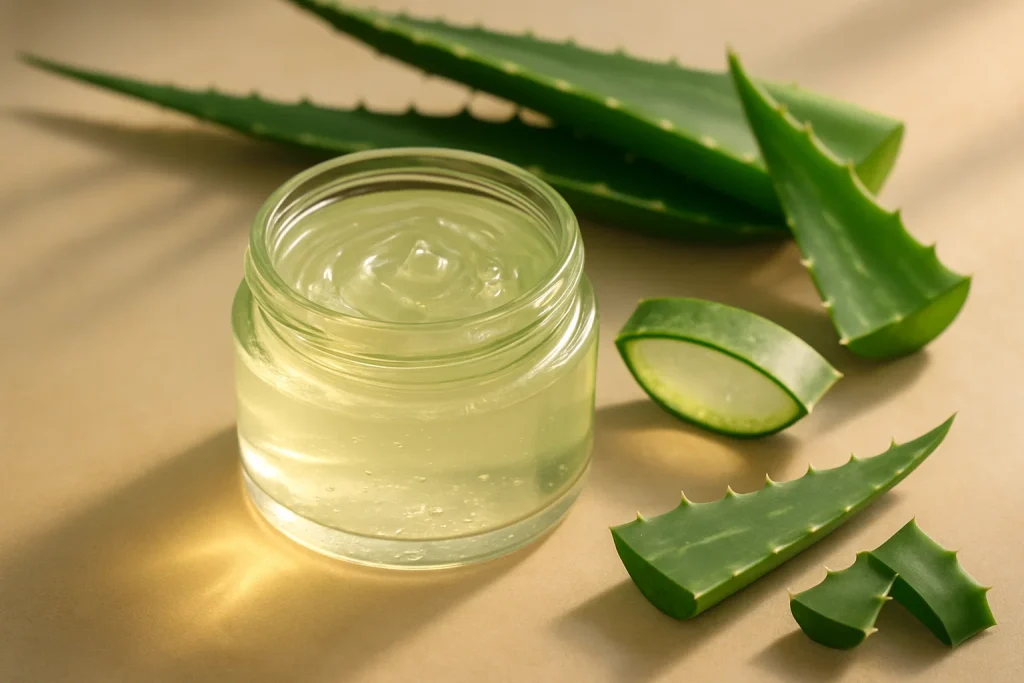 Aloe Vera Gel for Glowing Skin