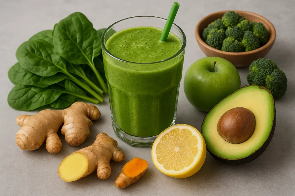 Anti-Inflammatory Green Smoothie That Strengthens Immunity