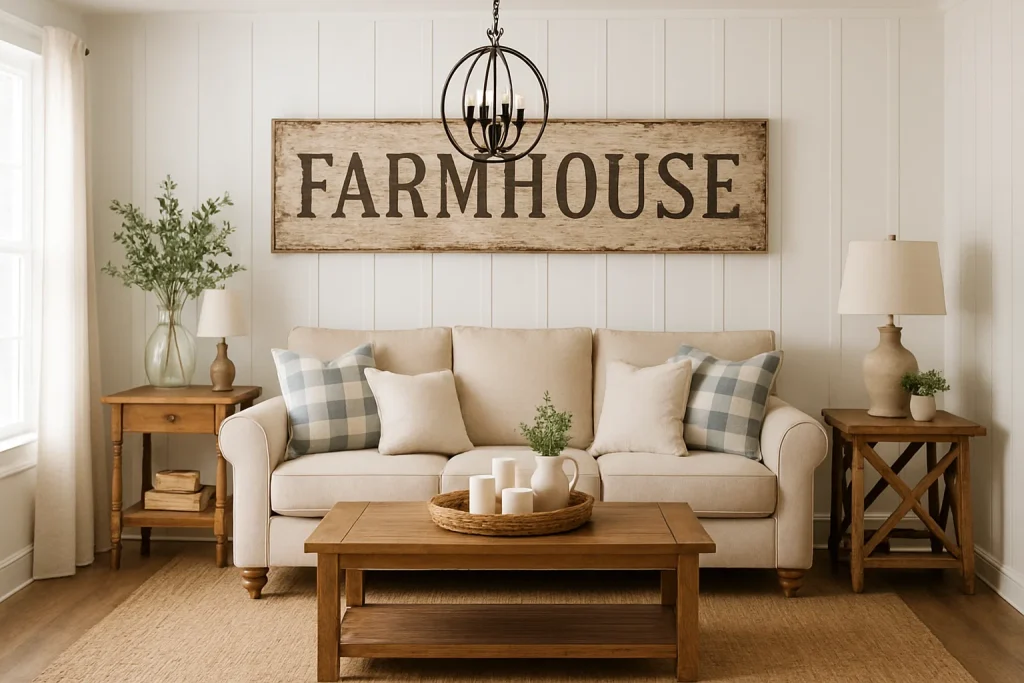Bring Rustic Farmhouse Charm Into Your Home