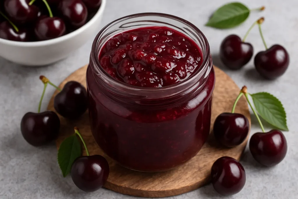 Cherry Jam Without Sugar