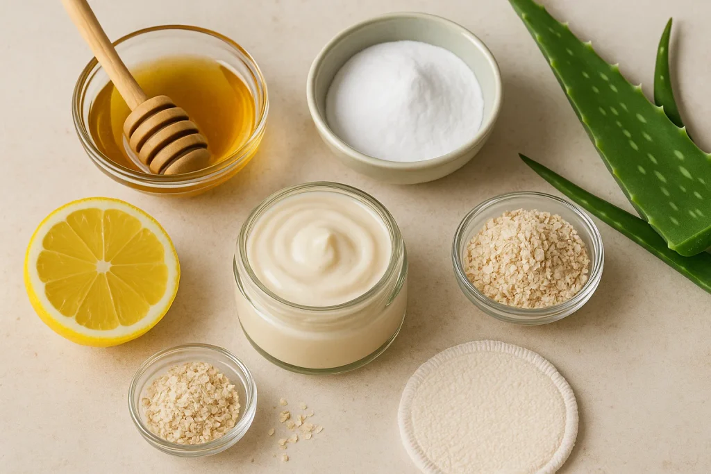 DIY Natural Face Cleansers