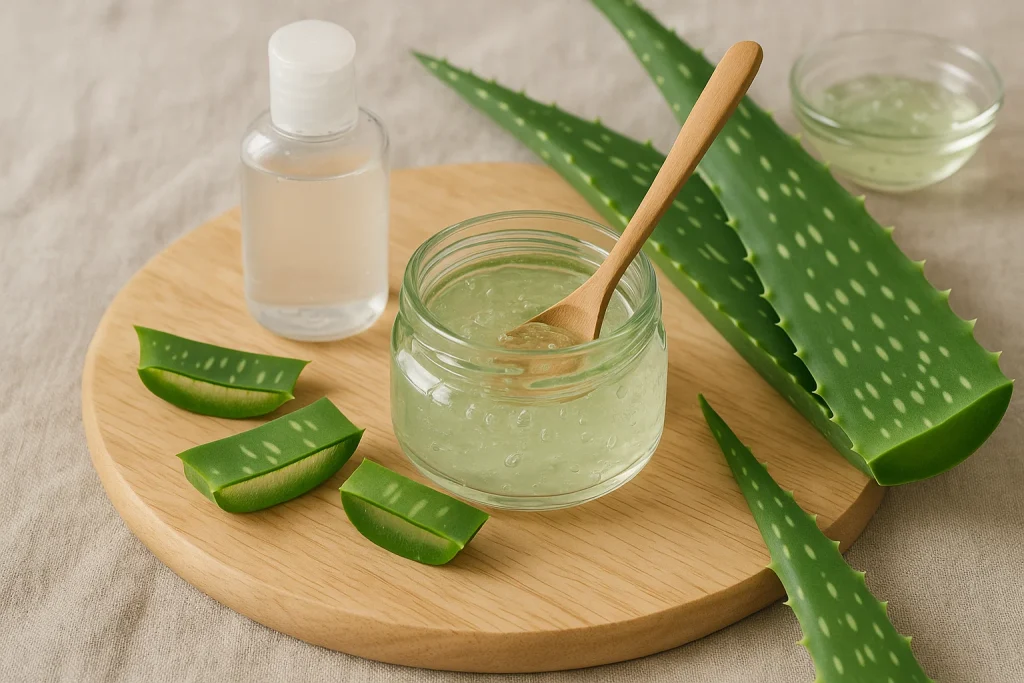 DIY Soothing Aloe Vera Gel