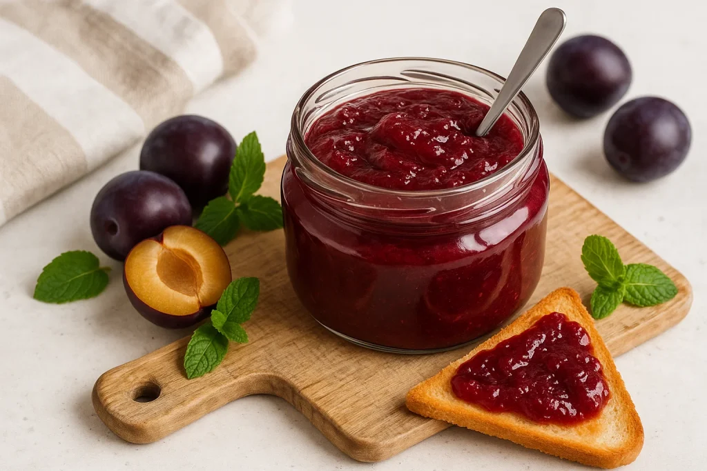Quick Homemade Plum Jam