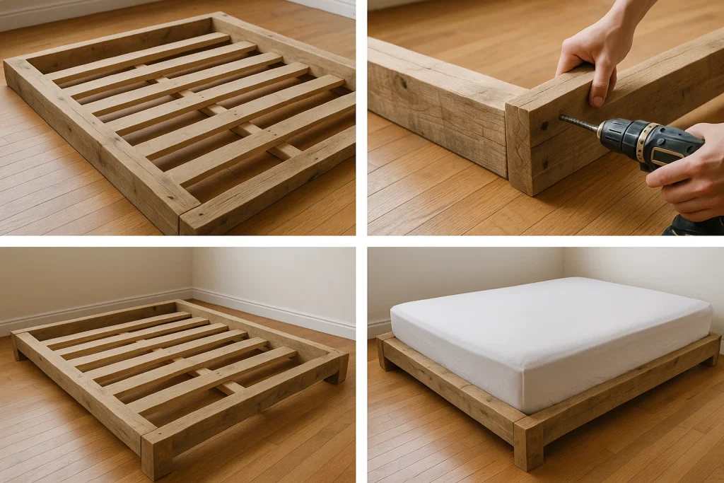 Rustic DIY Platform Bed Tutorial