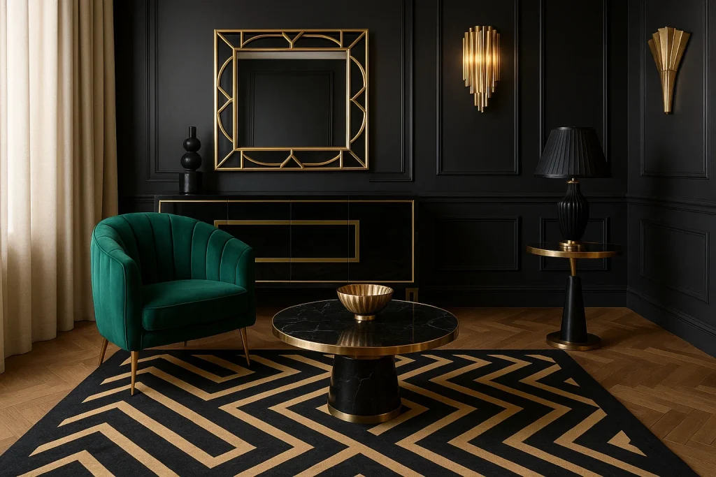 Art Deco Glam Home Touches