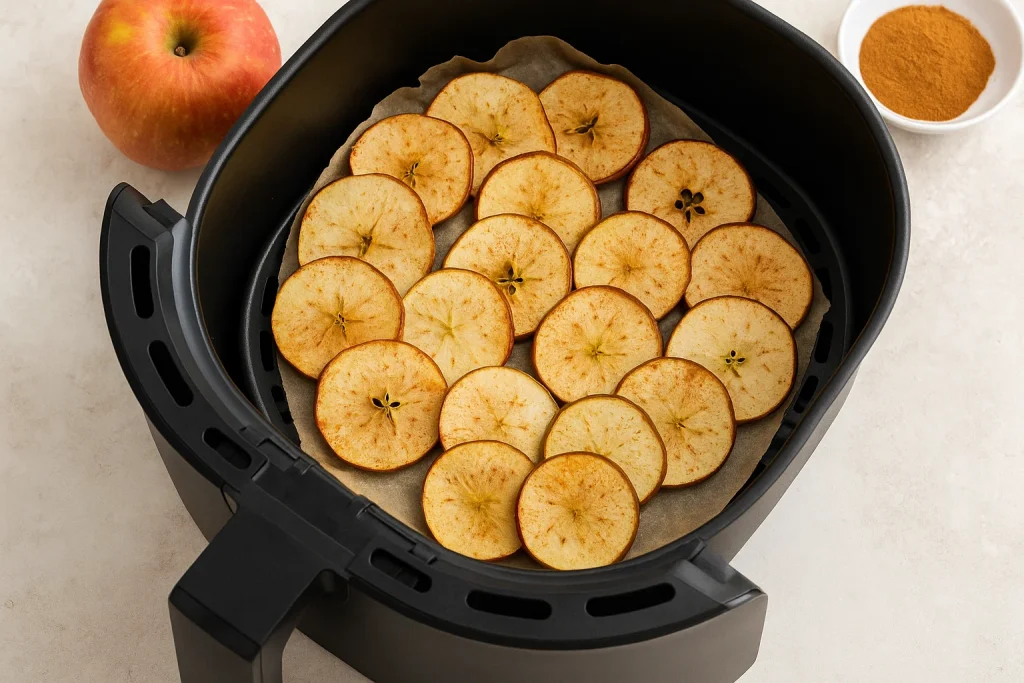 Crispy Apple Chips in Air Fryer
