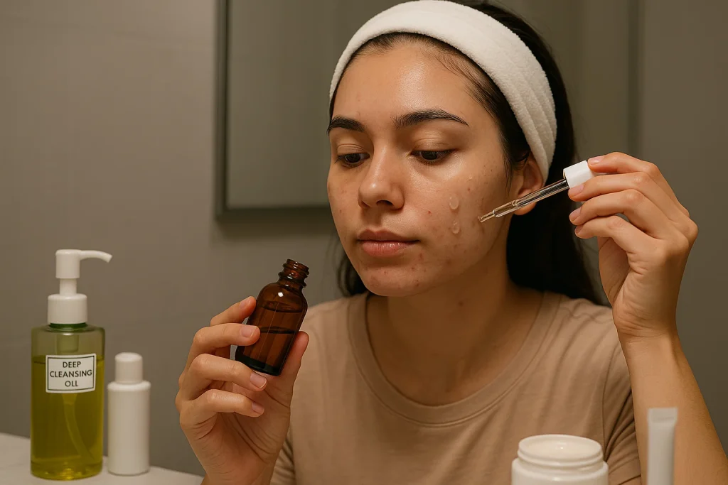 Night Skincare Steps for Clear Skin