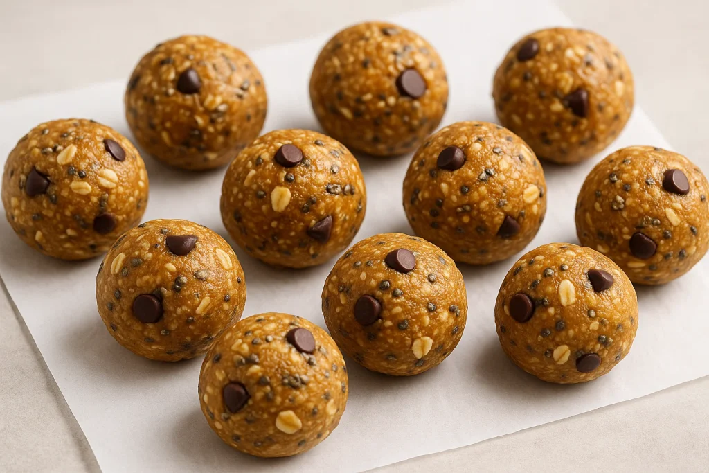 No-Bake Protein Energy Balls Recipe