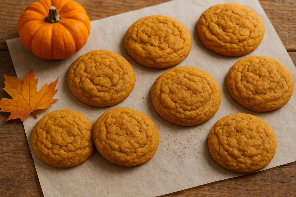 Soft & Chewy Pumpkin Cookies