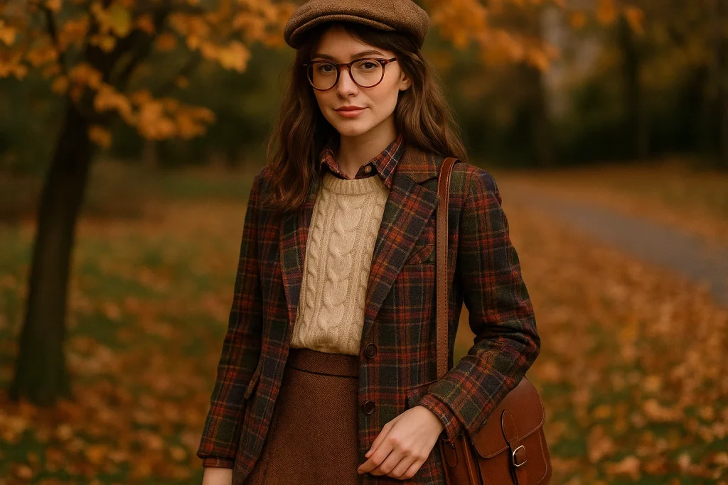 Vintage Prep & Plaid Layers