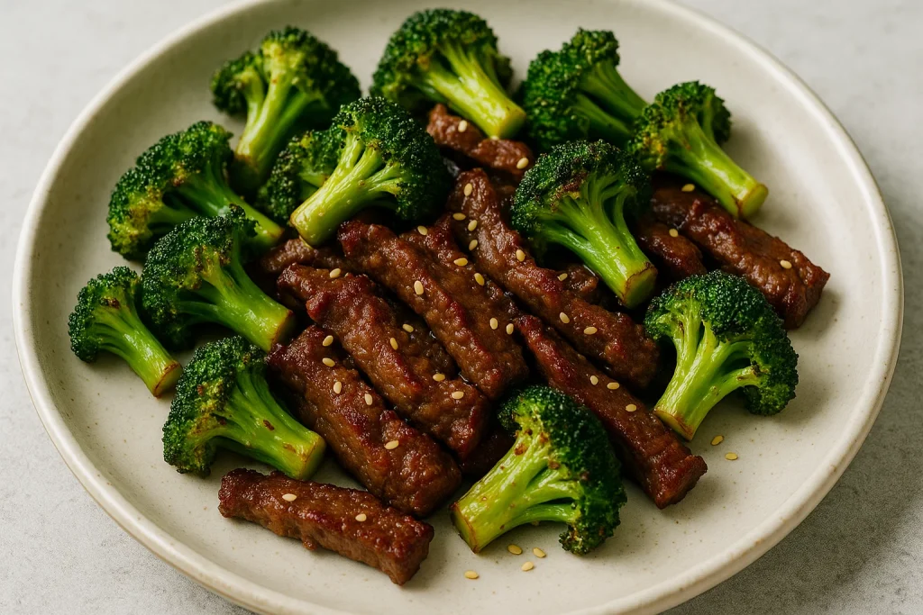 Better Air Fryer Beef & Broccoli