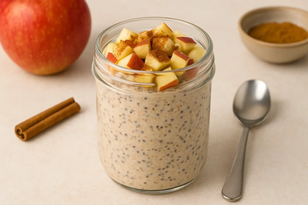 Cinnamon Apple Overnight Oats