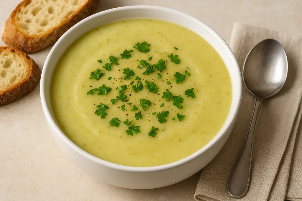 Creamy Instant Pot Potato Leek Soup