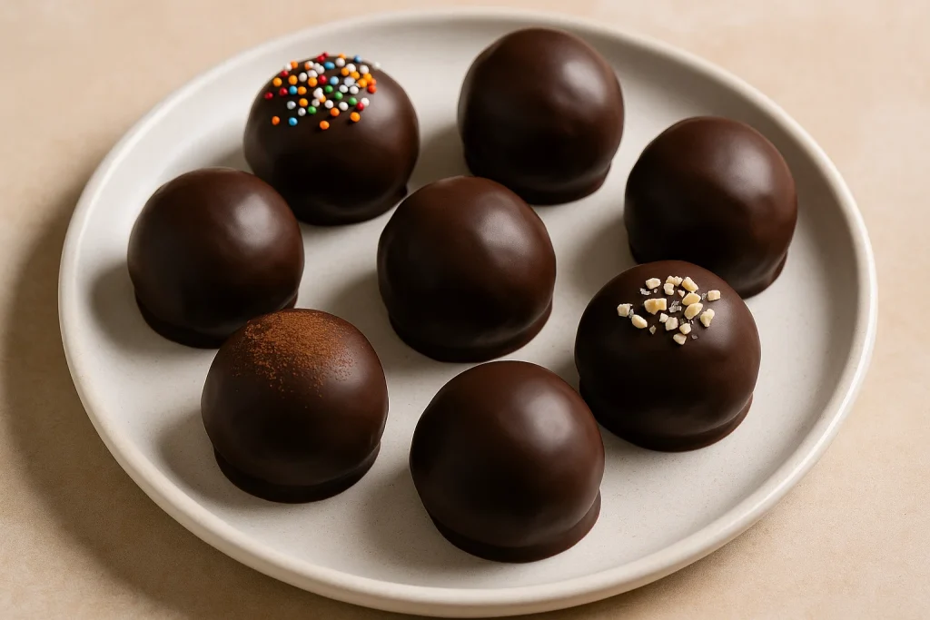 Decadent Buttercream Truffles