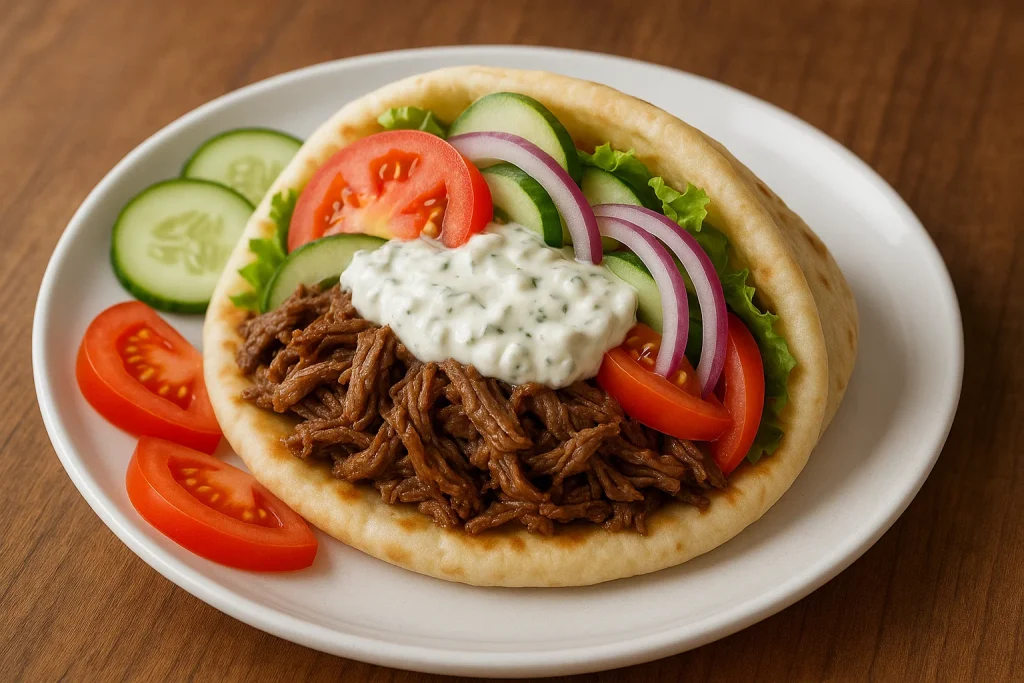 Easy Instant Pot Beef Gyros