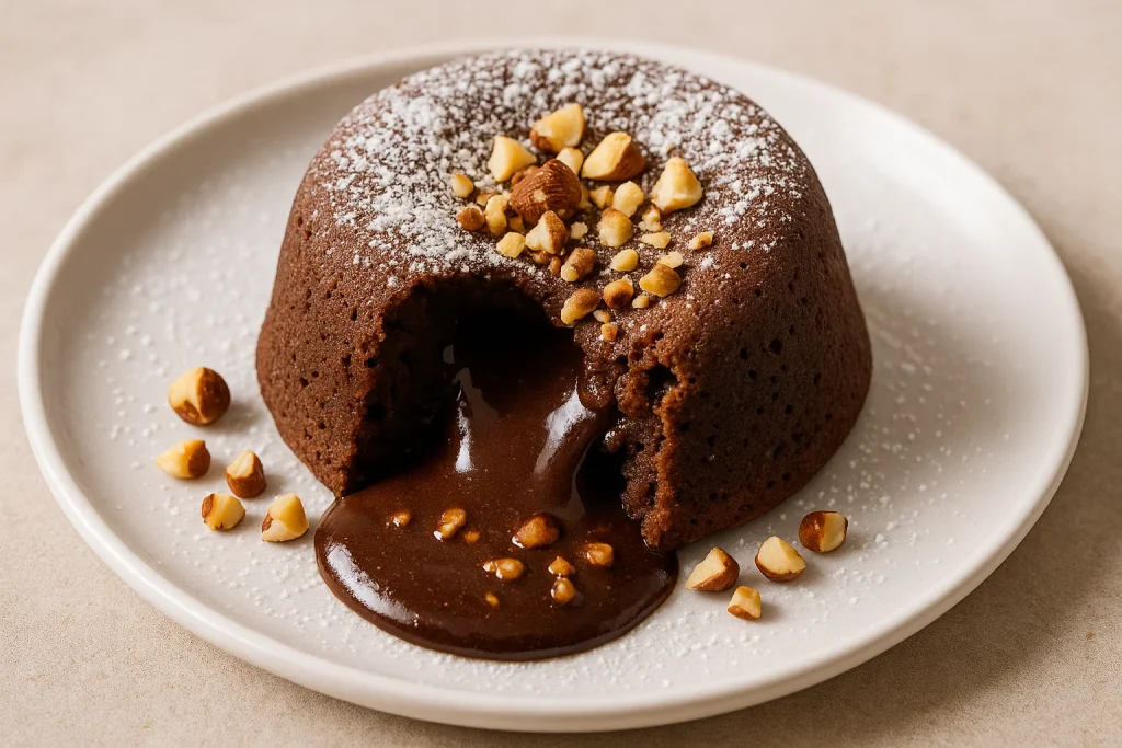 Molten Chocolate Hazelnut Bliss