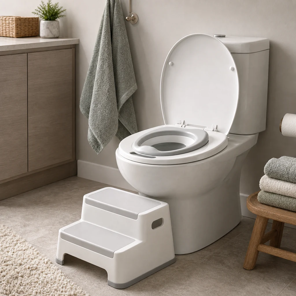 family friendly bathroom toilet seat upgrade