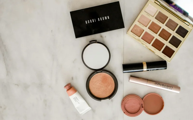 Close-up of radiant healthy skin with natural glow for skincare inspiration